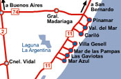 Rutas a Mar Azul